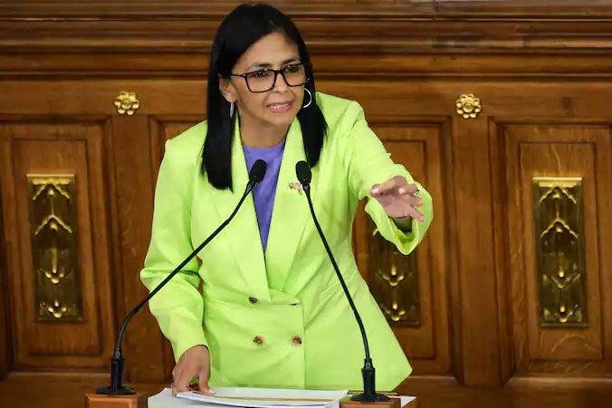Venezolaanse president Rodríguez reageert vanuit Nederland op uitspraak van Amerikaanse president Donald Trump over "51e staat"